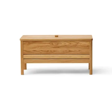 Banc de rangement A Line 90 cm - Chêne - Form & Refine