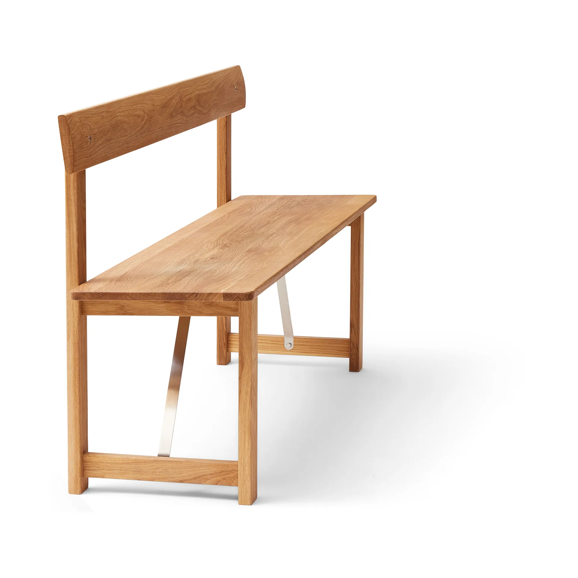 Banc Position 155 cm, Acier Form & Refine