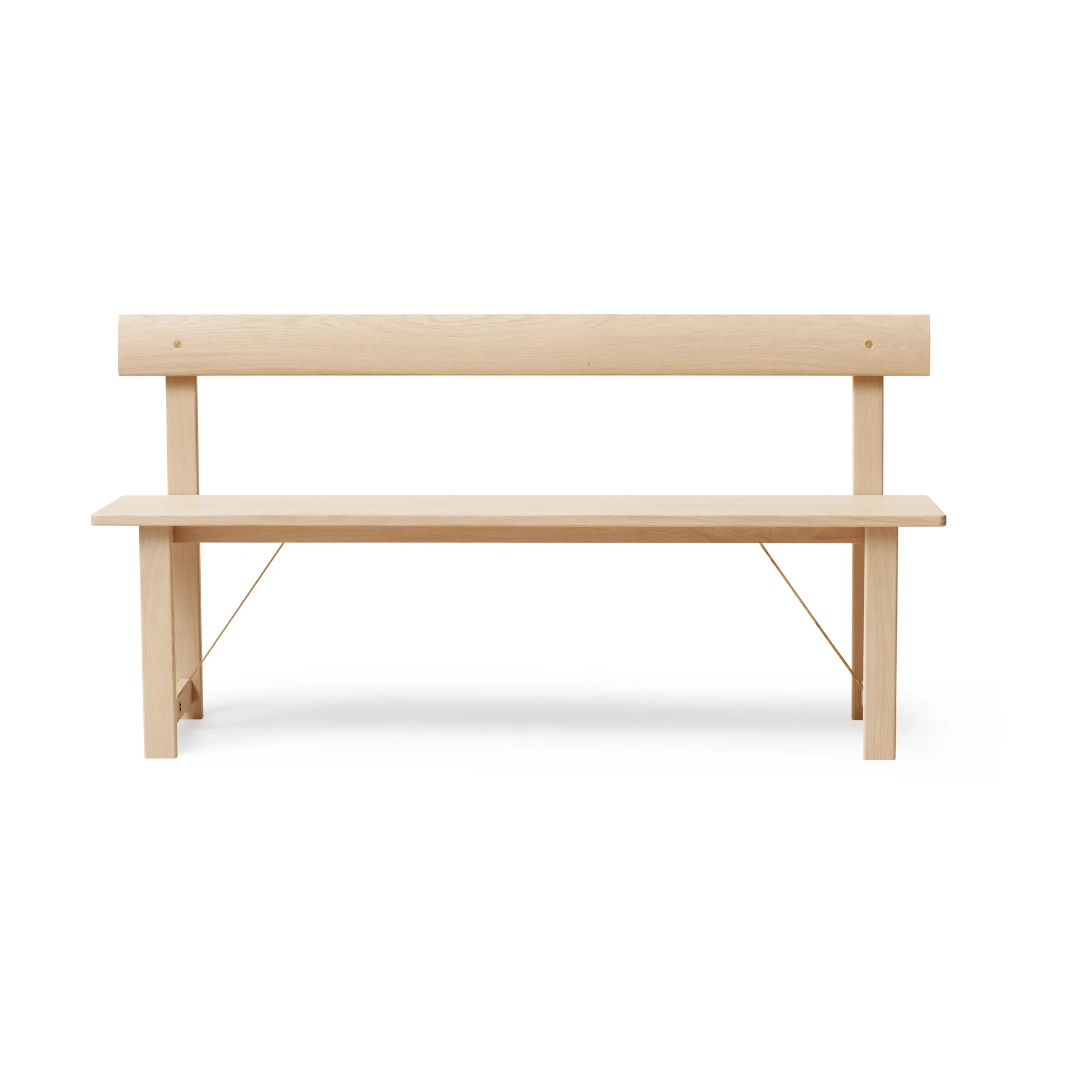 Banc Position 155 cm, Laiton Form & Refine