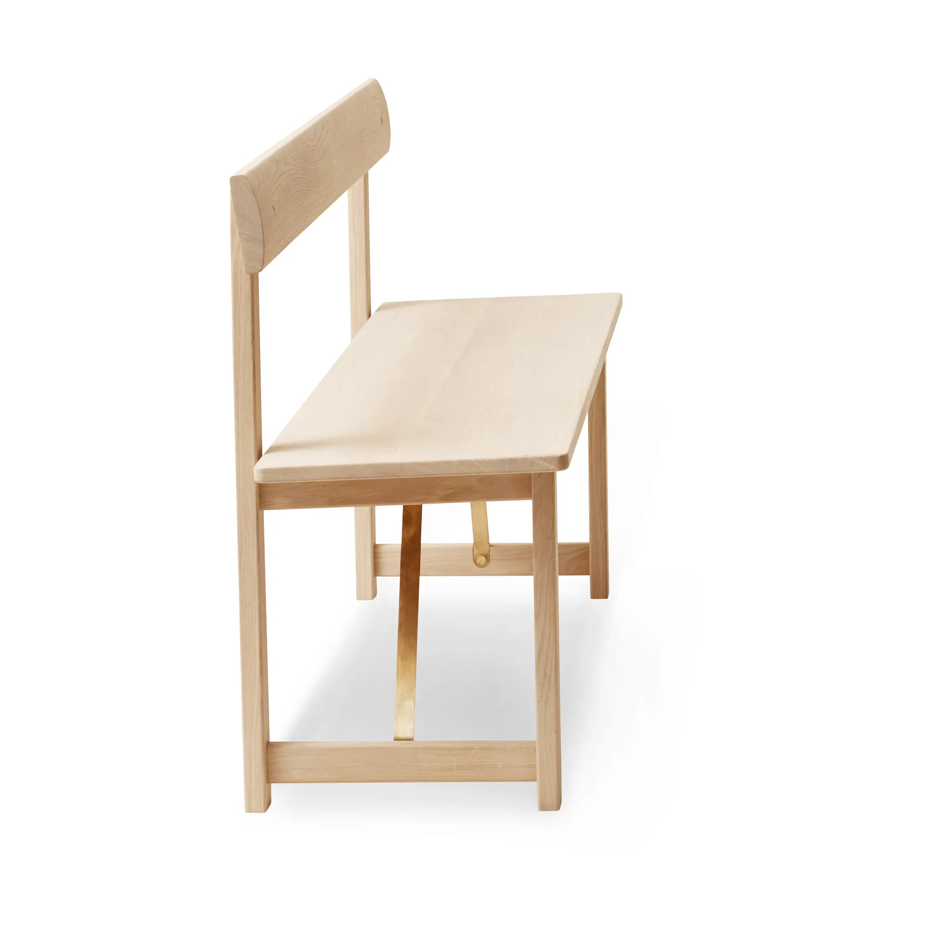 Banc Position 155 cm, Laiton Form & Refine