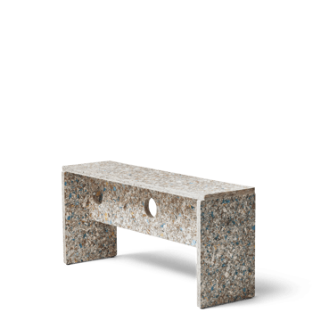 Banc Remake 95 cm   - Gris - Form & Refine