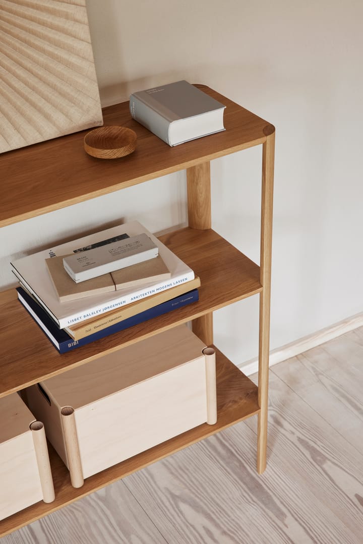 Boîte de rangement Pillar avec verrou M  , Hêtre Form & Refine