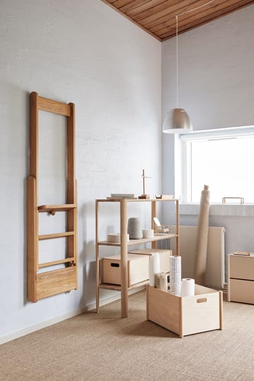 Boîte de rangement Pillar avec verrou M   - Hêtre - Form & Refine