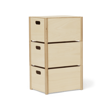 Boîte de rangement Pillar M - Hêtre - Form & Refine