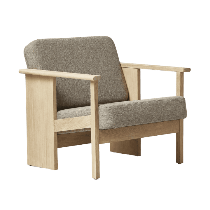 Chaise de salon Block   - Chêne blanc Hallingdal 65-0227 - Form & Refine