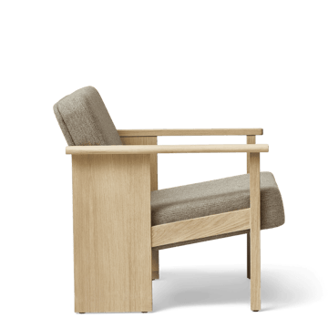 Chaise de salon Block   - Chêne blanc Hallingdal 65-0227 - Form & Refine