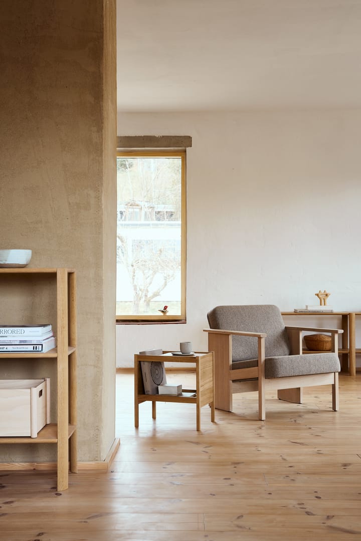 Chaise de salon Block  , Chêne blanc Hallingdal 65-0227 Form & Refine