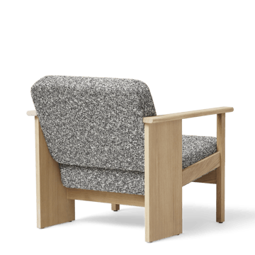 Chaise de salon Block   - Chêne blanc Zero 0004 - Form & Refine