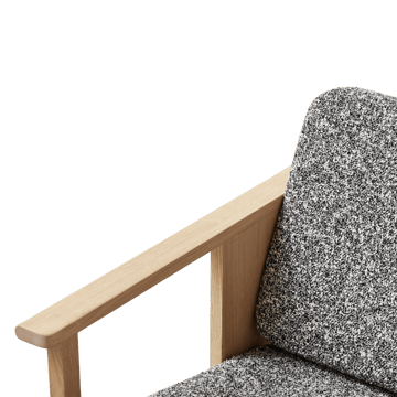 Chaise de salon Block   - Chêne blanc Zero 0004 - Form & Refine