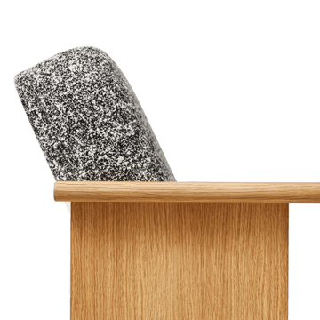 Chaise de salon Block   - Zero 0004 - Form & Refine
