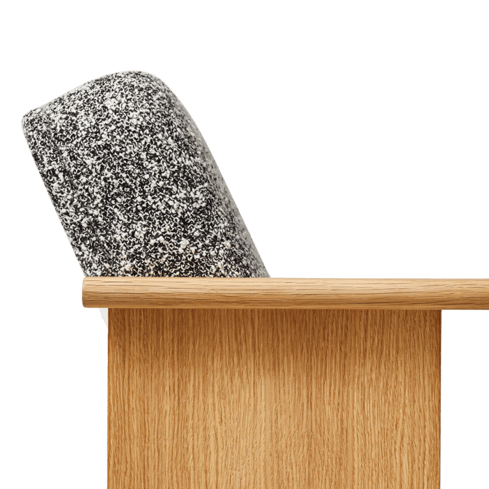 Chaise de salon Block  , Zero 0004 Form & Refine