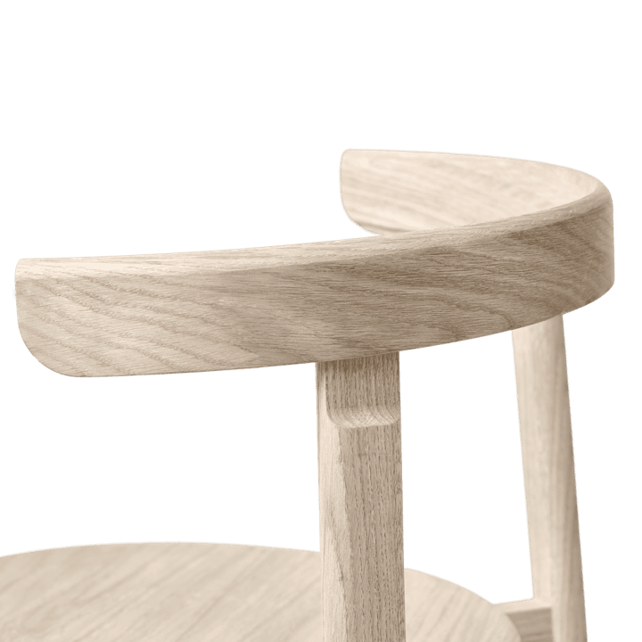 Chaise Lunar  , Chêne blanc Form & Refine