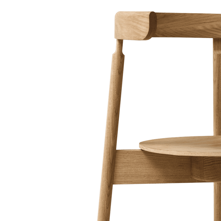 Chaise Lunar  , Chêne Form & Refine