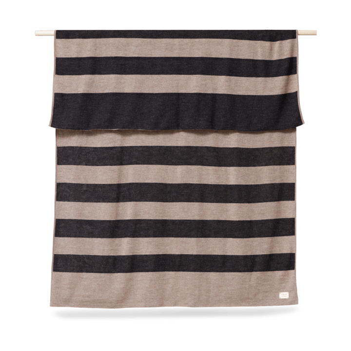 Couverture Aymara 130x190 cm - Ribbon Beige-noir - Form & Refine