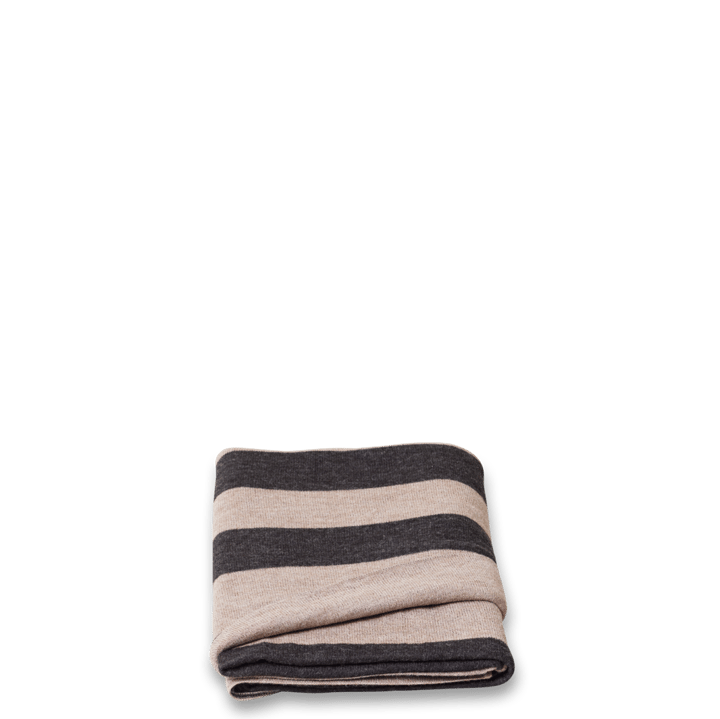 Couverture Aymara 130x190 cm, Ribbon Beige-noir Form & Refine