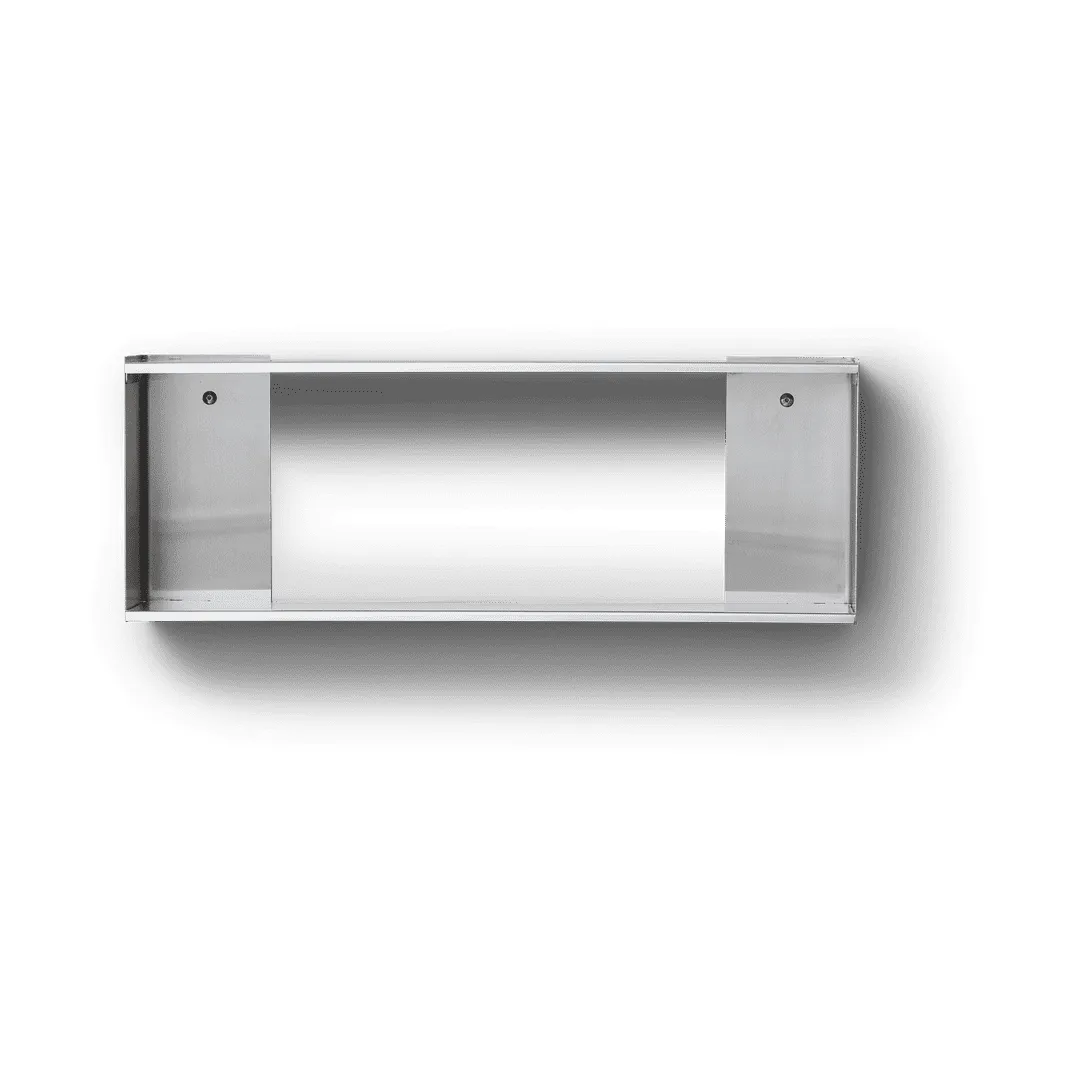 Étagère de rangement Taper 70x25 cm, Acier inoxydable Form & Refine