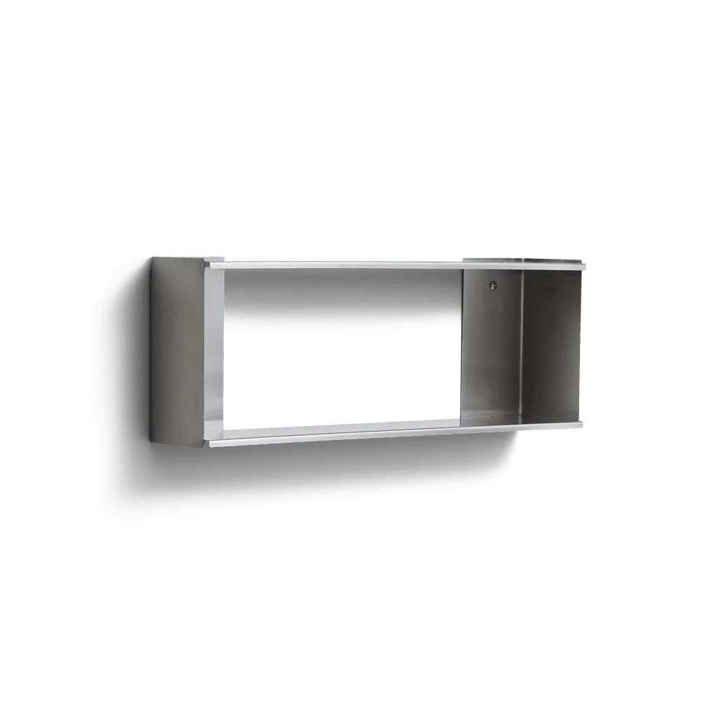 Étagère de rangement Taper 70x25 cm, Acier inoxydable Form & Refine