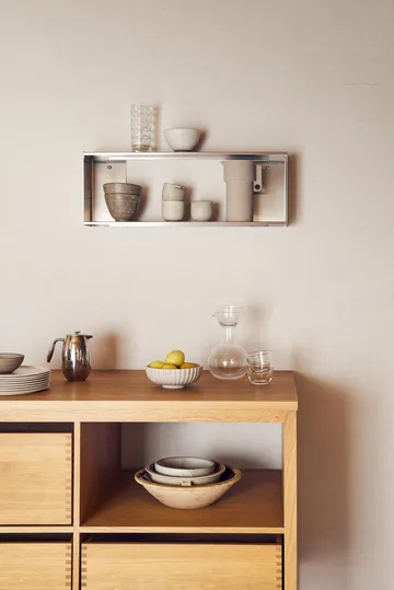Étagère de rangement Taper 70x25 cm - Acier inoxydable - Form & Refine