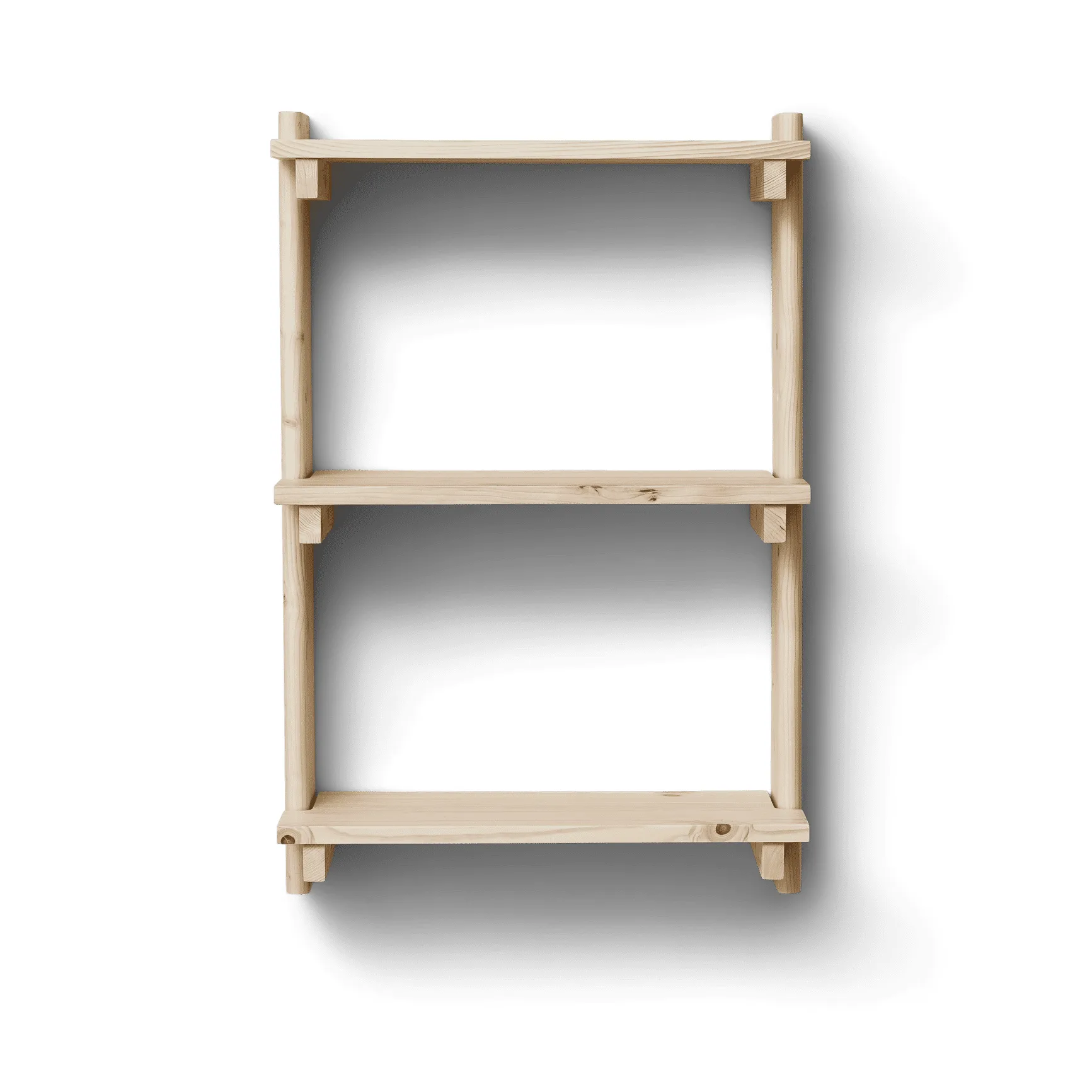 Form & Refine Étagère murale Beam 3 étagères Bois de pin