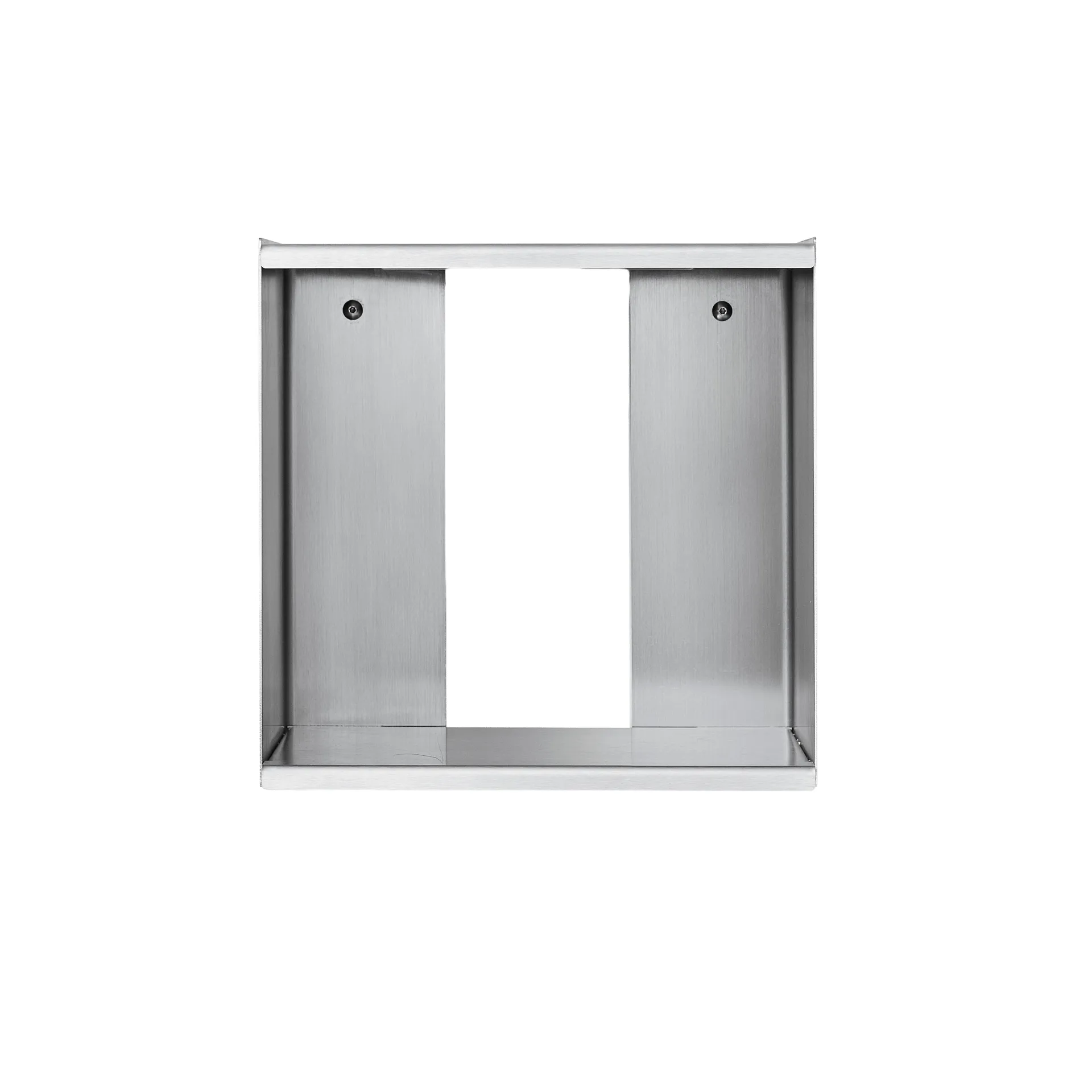 Form & Refine Étagère murale Cube Box Taper Acier inoxydable, cm