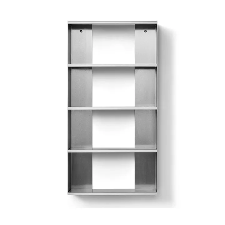Étagère murale Taper - Acier inoxydable, 50x98 cm - Form & Refine