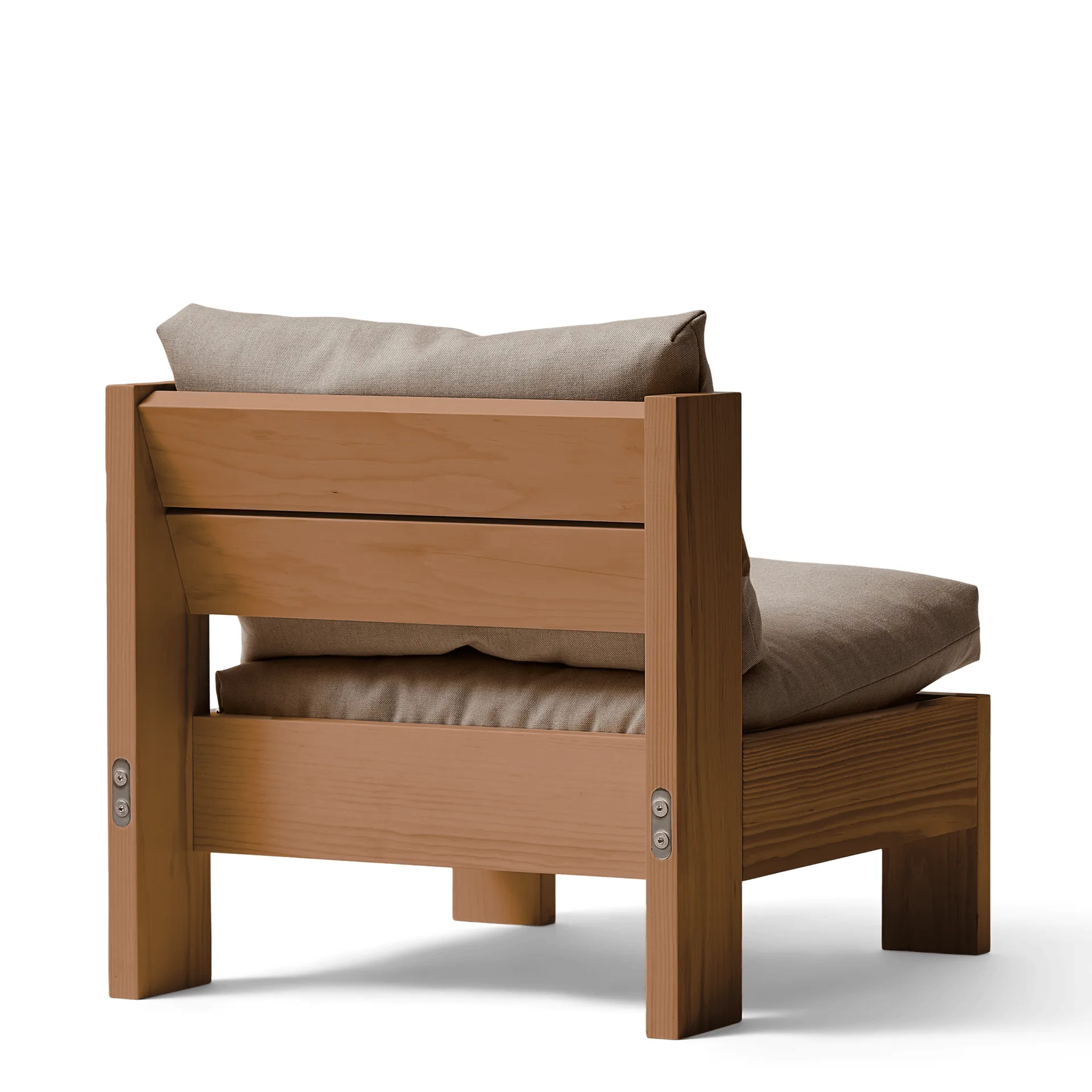 Fauteuil lounge Icon, Technicolor 0370-deep brown furu Form & Refine
