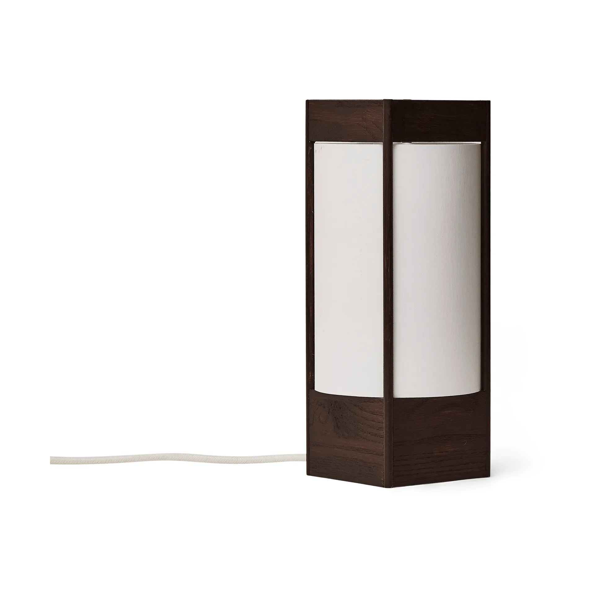 Form & Refine Lampe de table Andon Frêne brun foncé,