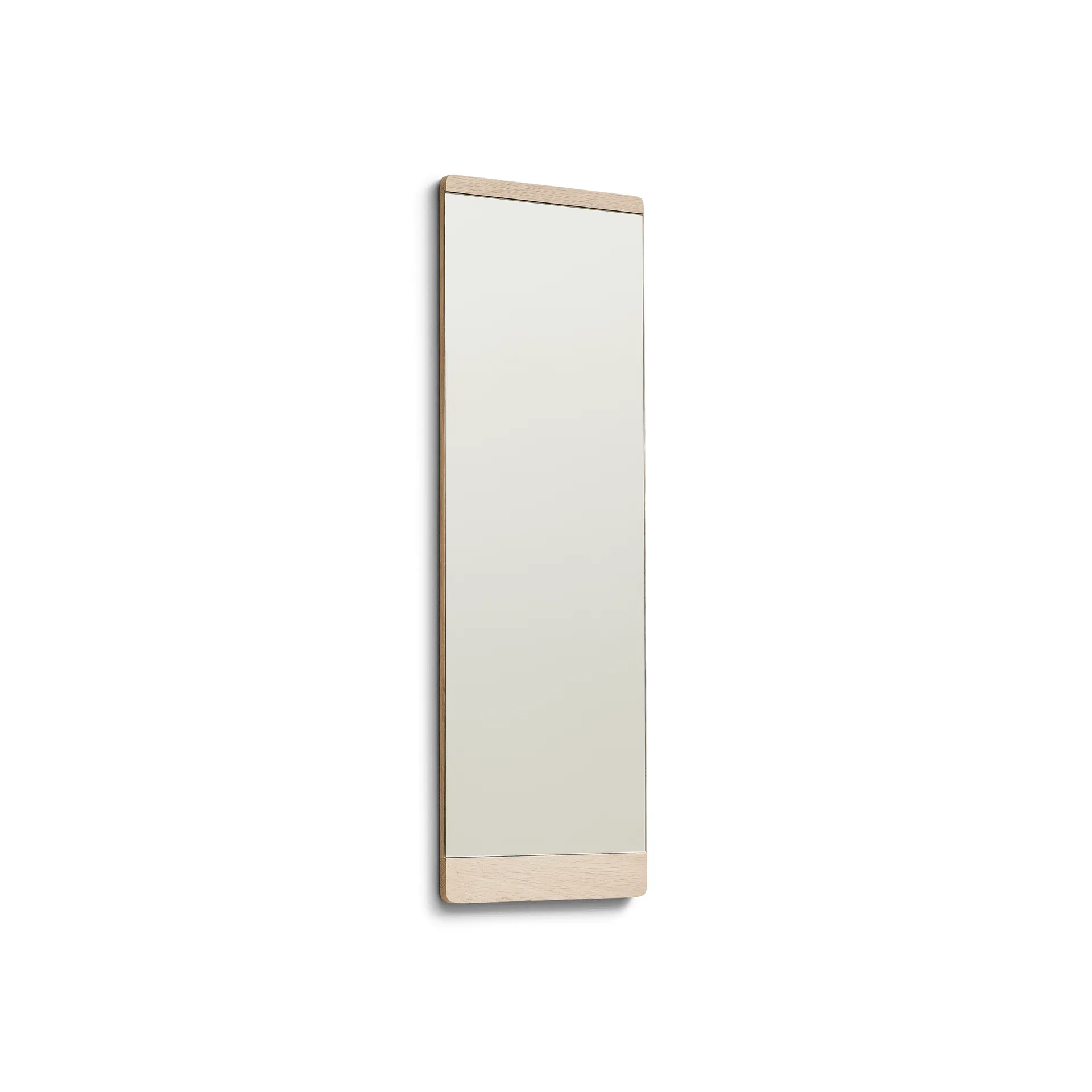 Miroir mural Rim 35x110 cm, Chêne blanc Form & Refine