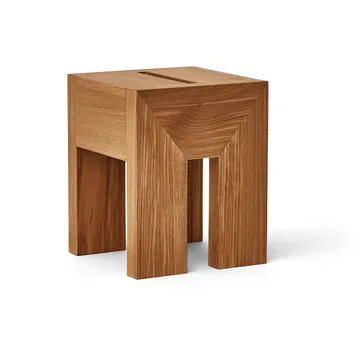 Monolith table d’appoint - Chêne, 29x29x36 cm - Form & Refine
