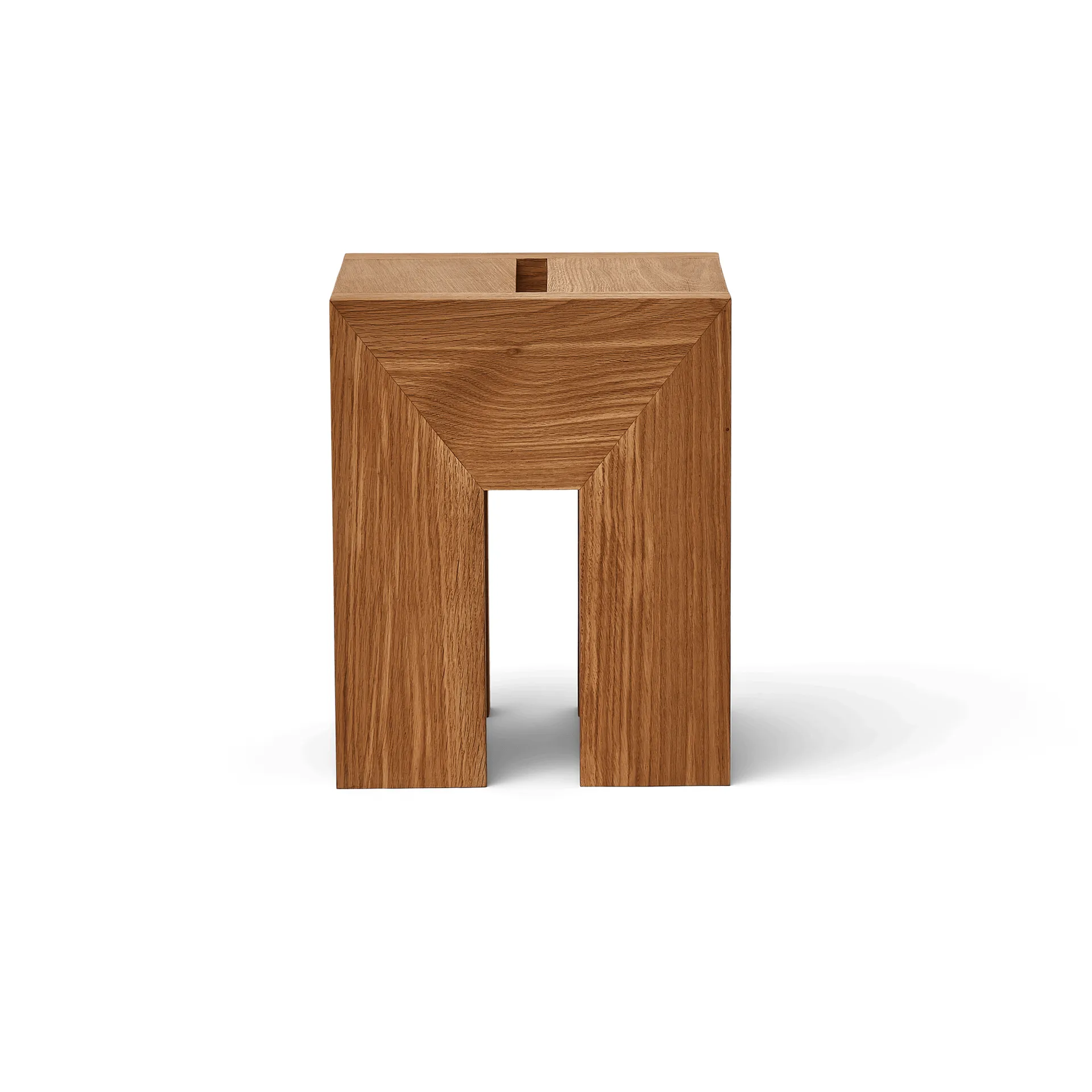 Monolith table d’appoint, Chêne, 29x29x36 cm Form & Refine