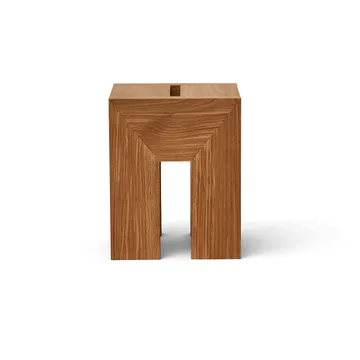 Monolith table d’appoint - Chêne, 29x29x36 cm - Form & Refine
