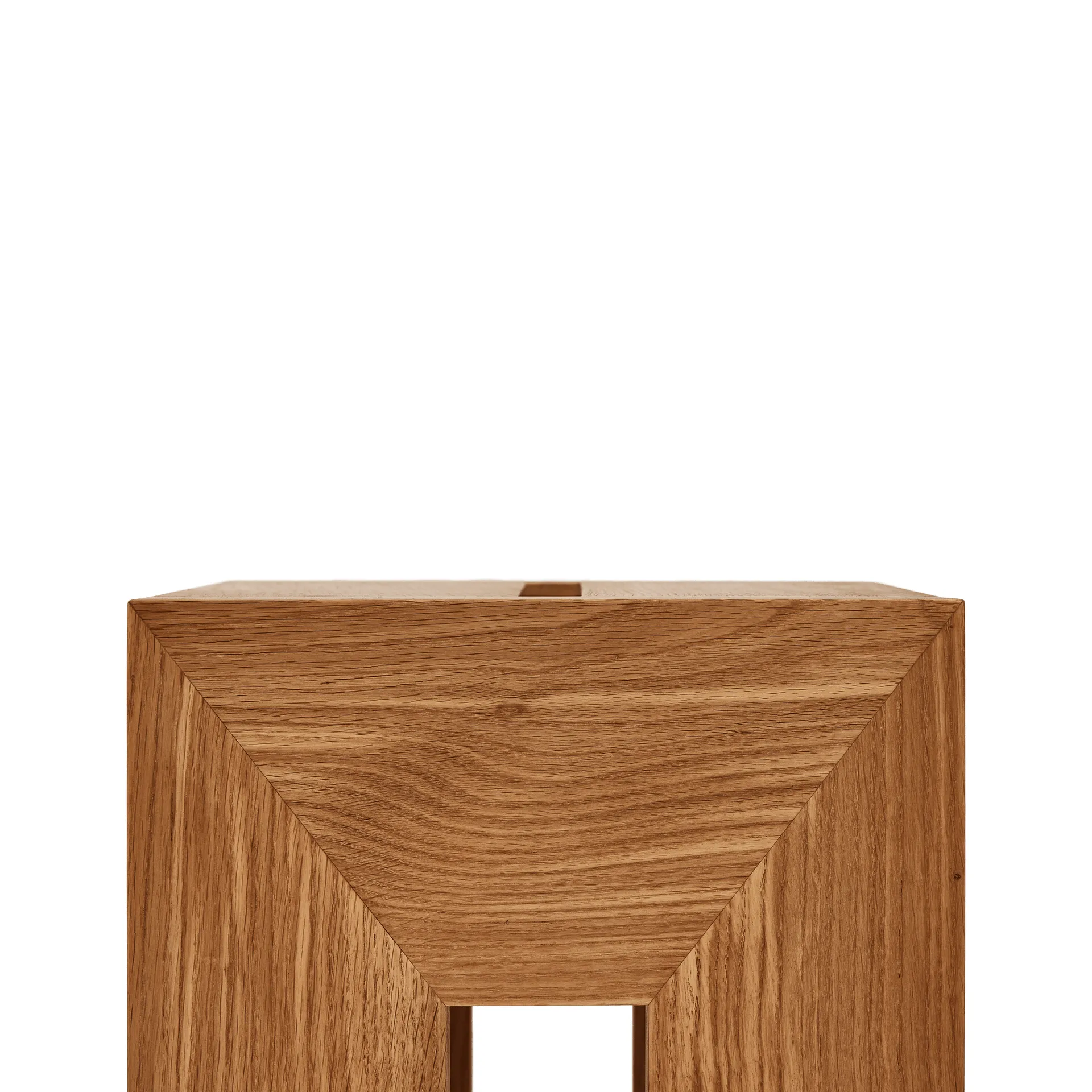 Monolith table d’appoint, Chêne, 29x29x36 cm Form & Refine