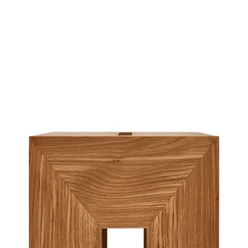 Monolith table d’appoint - Chêne, 29x29x36 cm - Form & Refine