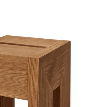 Monolith table d’appoint - Chêne, 29x29x36 cm - Form & Refine