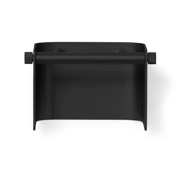 Porte-rouleau de papier toilette Arc   - Acier noir - Form & Refine