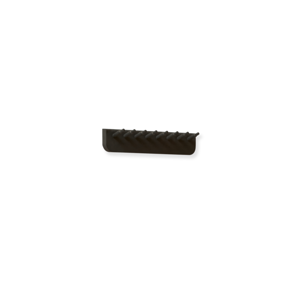 Range-crochets Echo 40 cm, Noir Form & Refine