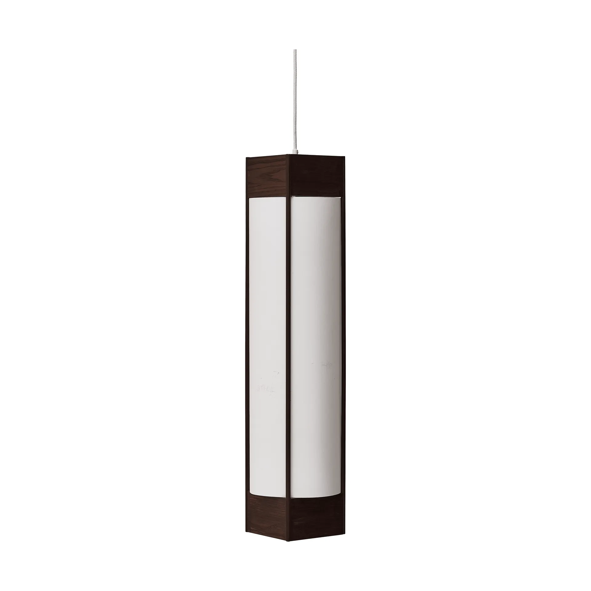 Form & Refine Suspension Andon Frêne brun foncé, long