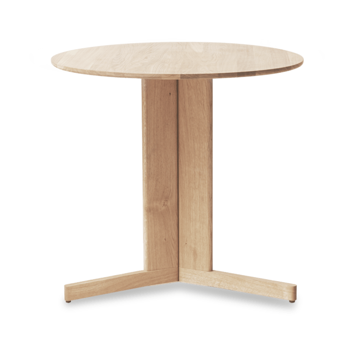 Table à manger Trefoil Ø75 cm   - Chêne blanc - Form & Refine