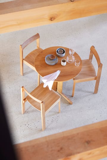 Table à manger Trefoil Ø75 cm   - Chêne - Form & Refine