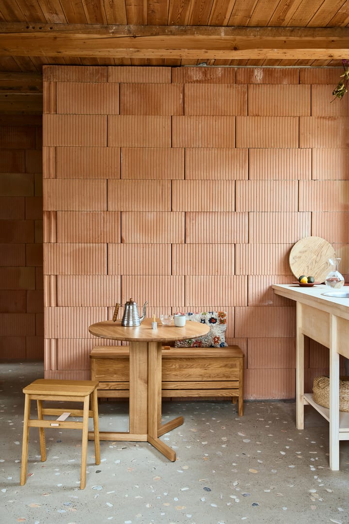 Table à manger Trefoil Ø75 cm  , Chêne Form & Refine