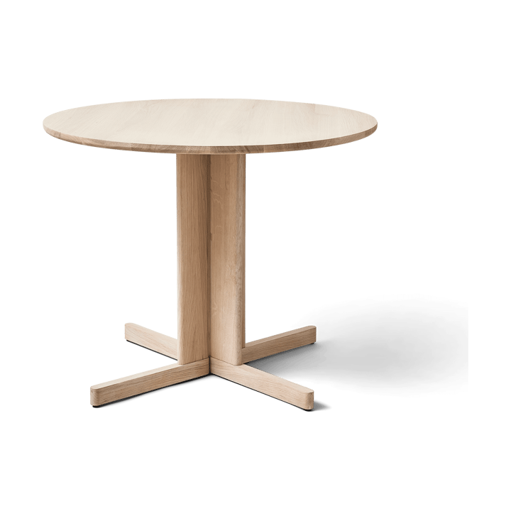 Table à manger Trefoil Ø90 cm   - Chêne blanc - Form & Refine