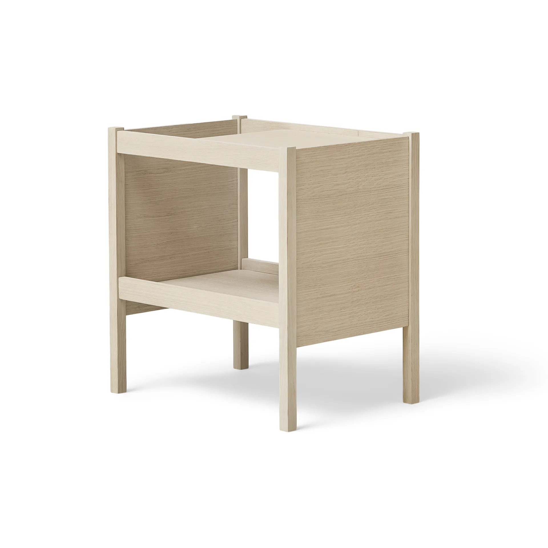 Table d'appoint Journal 29x43 cm, Chêne blanc Form & Refine