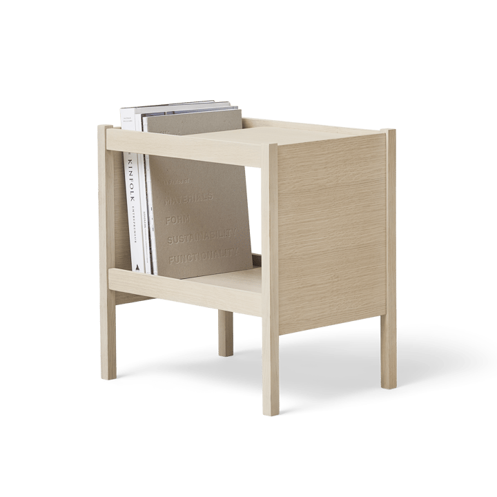 Table d'appoint Journal 29x43 cm  , Chêne blanc Form & Refine
