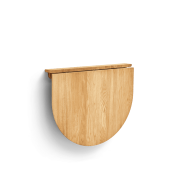 Table murale Trefoil   - Chêne - Form & Refine