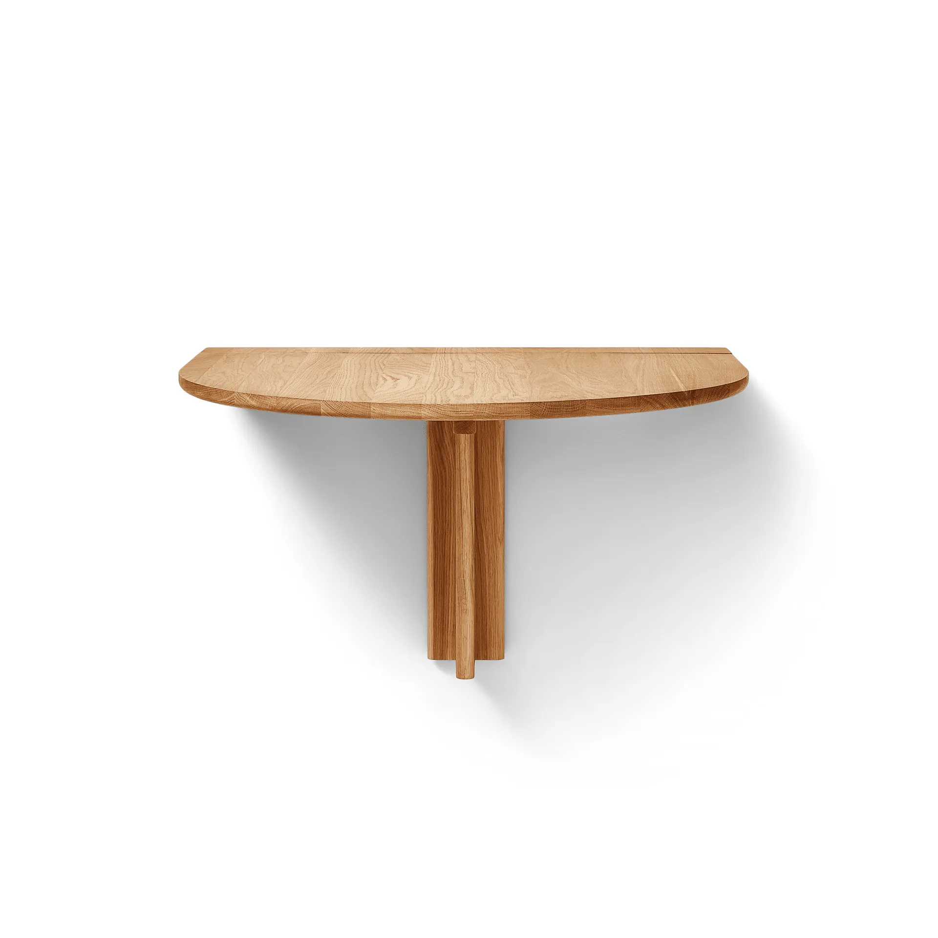Table murale Trefoil, Chêne Form & Refine