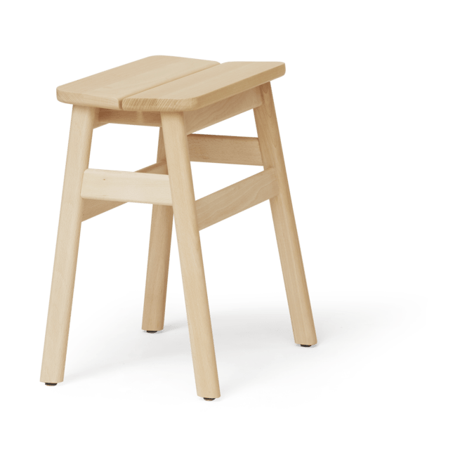 Tabouret Angle Standard 45 cm  , Hêtre Form & Refine