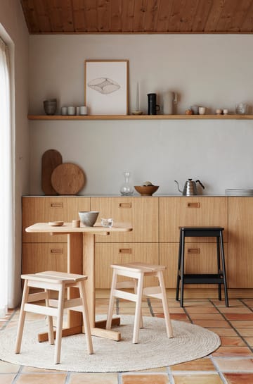 Tabouret Angle Standard 45 cm   - Hêtre - Form & Refine