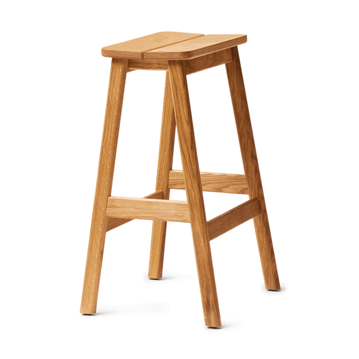 Tabouret de bar Angle Standard 65 cm   - Chêne - Form & Refine