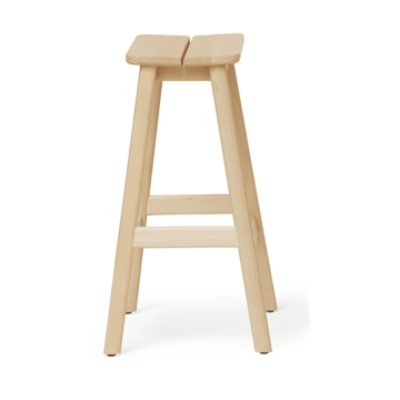 Tabouret de bar Angle Standard 65 cm   - Hêtre - Form & Refine