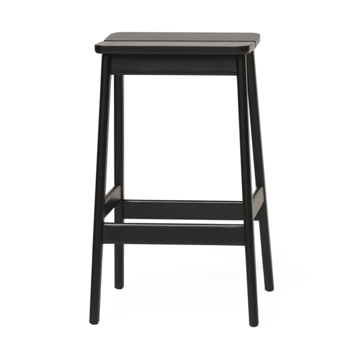 Tabouret de bar Angle Standard 65 cm   - Noir - Form & Refine